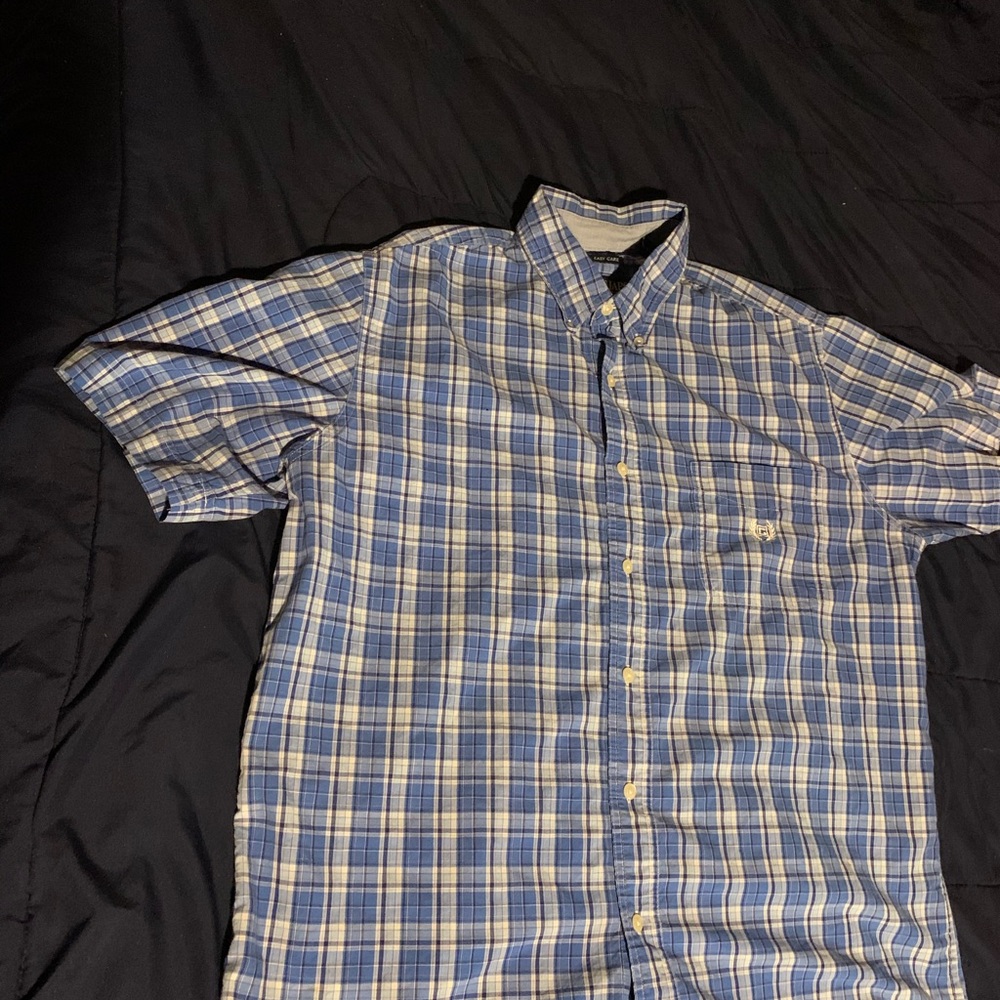 Chaos shirt sleeve button up shirt